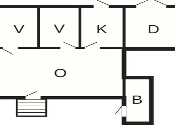 펜션 4 Person In Allinge-by Traum *